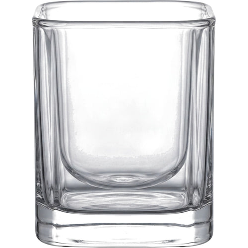 Zmkvn Nine Ounce Square Outer Double Wall Borosilicate Tumbler Clear - Product view